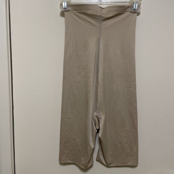 Spanx High Waisted Tummy Control Shapewear Shorts Biege Women's Size Medium M - Picture 5 of 7